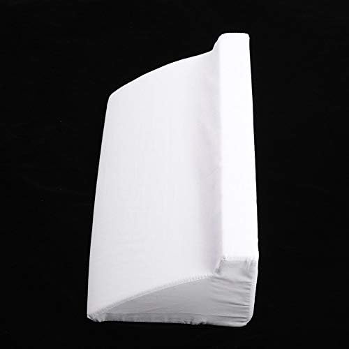 HEEPDD Foam Wedge Cushion, and Back Support Pillow for Improved Sleep Posture, White, Size 19.69x9.45x5.91 Inches Foam Wedge Cushion, Ergonomic Design, Leg Household Daily