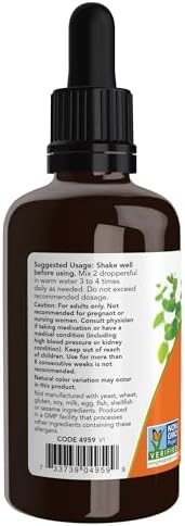Now Foods Supplements, Certified Organic Licorice Root 2 fl. oz