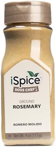 iSpice | Rosemary Ground | 4 OZ | Premium Herbs, Culinary boost | Kosher