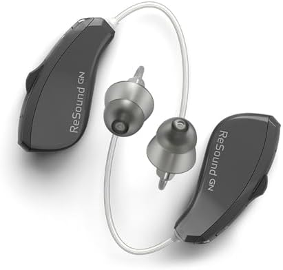 Resound Compatible Hearing Aid Domes Smoky Power Dome Ear Tips Replacement (Medium 20pcs Pack)