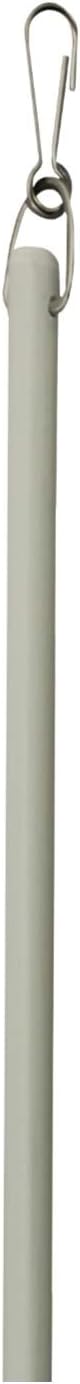 Kirsch 36" Fiberglass Drapery Baton Wand with Stainless Steel Snap Hook