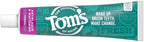 Tom’s of Maine Antiplaque and Whitening Toothpaste, Fluoride Free, Fennel, Single, 4.5 Oz