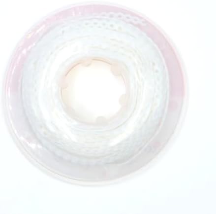 1 Roll/15Ft Orthodontic Dental Elastic Power Chains Dental Elastic Ultra Power Rubber Chain Long Short Closed (White, Continuous)
