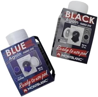 Anilinas Fabric Dye Renewal Black - Suitable for Washing Machine Use, All-in-One Fabric Dye for Easy Clothing Renewal - Use for 500g of Clothes