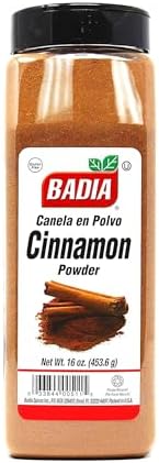 Badia Cinnamon Powder 16 oz – Sweet and Aromatic Ground Cinnamon Spice, Warm Flavor with a Smooth Finish