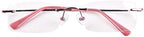 Agstum Blue Light Blocking Glasses - Flexible Rimless Titanium Alloy Eyeglasses Frames Clear Lens