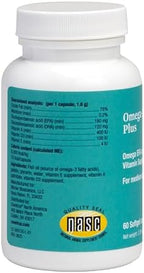 Covetrus Omega-3 Soft Gels for Medium Dogs – Essential Fatty Acids with Vitamins A, E & D3 – Skin, Coat & Joint Supplement – 60 Count