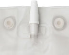 Hollister 9814 Urinary Leg Bag, Pack of 10, 18 oz (540 mL) – Sterile – Convenient Drain with Easy-to-Operate Drain Valve