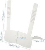 Universal Urine Deflector for Toilet Seat,Toilet Splash Guard Prevents Kids and Adult from Peeing Splash (white-1pcs)