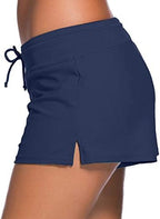 ChinFun Women's Board Shorts Swimswear Bottoms Tankini Swim Bathing Briefs Swimsuit Boardshorts Beach Trunks with Liner