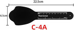 6 Pcs Dental Contraster Intraoral Photographic Black Background Board Photo Contrast Kit Palatal Photography