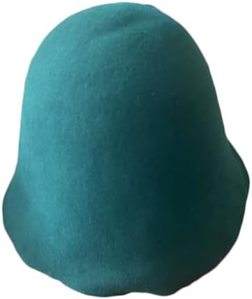 Man Woman 100% Wool Cone Felt Hat Base Sauna Hats Women Fascinator caps DIY hat Accessories