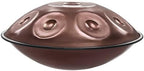 Handpan Steel Drum Instrument 440Hz 10 Notes in D Minor 22inches Handmade, Percussion Instrument
