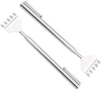 2 PCS Back Scratcher Massager Extendable Metal Handheld Hand Claw Extender for Itch Relief Retractable to 19 Inch