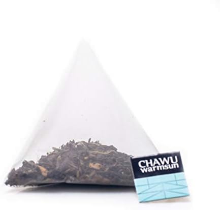 ChaWuWarmSun ChenPi & White Tea Bags,16 Tea bags,8 Count/Box(Pack of 2),3 Years Old ChenPi with ShouMei White Tea Loose Leaf