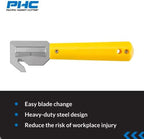 Pacific Handy Cutter HH700 Banding and Strapping Cutter, Metal Head Concealed Blade for Cutting Packaging Straps