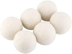 Alvinlite Wool Dryer Balls, Reusable Natural Wool Laundry Fabric Softener Ball Dryer Sheets Alternative Laundry Replacement