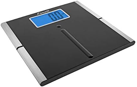 Escali Ultra Slim Easy Read Digital Bathroom Scale for Body Weight with Extra Large Display and High Capacity of 440 lb, Batteries Included