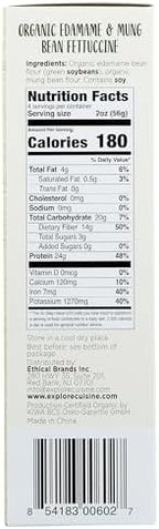 Explore Cuisine Pasta Edmme Mung Bn Fettc 8Oz