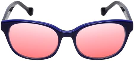 Calabria North Shore Cat Eye Pink Tint FL-41 Reading Glasses Women Blue Light Sensitivity Migraine Glasses FL41 Readers