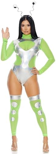 Forplay womens 3pc. Alien Costume