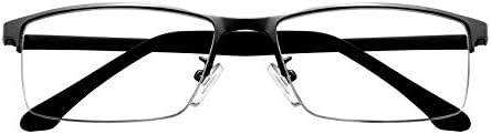 Computer Reading Glasses Anti Blue Ray Half Rim Readers Spectacles