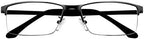 Computer Reading Glasses Anti Blue Ray Half Rim Readers Spectacles