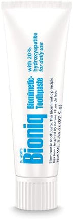 Bioniq Classic - 20% Hydroxyapatite Toothpaste, bioHAP and Fluoride Free for Daily Use, Clinically Tested - Our Expert Enamel Care, Mint Flavor - 1 x 3.44 Oz