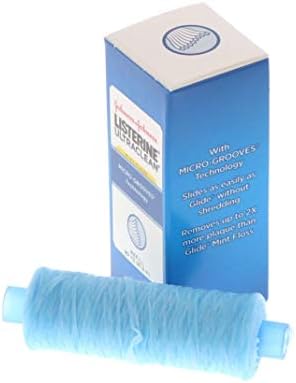 JJO Listerine Ultra Clean Floss 90Yd Spool Ea (No Dispenser)