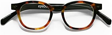 eyebobs Bitty Witty Premium Blue Light Reading Glasses for Women and Men | Round Blue Light Blocking Computer Glasses