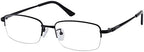 Computer Readers Half Rim Mens Womens Blue Ray Blocking Reading Glasses