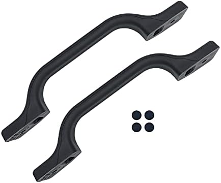 Plastic Grab Handle-Entry Door Assist Bar for RV, Trailer, Camper, Motor Home, Cargo Trailer, Boat-OEM Replacement (Black)