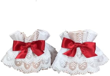 Cute Lolita Lace Hand Sleeve Wrist Cuffs Ruffled Floral Lace Elastic Bowknot Bracelet Wedding Cosplay Party Jewelry Accessories for Women Men