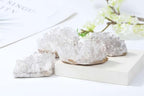 LAIDANLA Clear Quartz Crystal Natural Healing Crystals Stones Cluster Mineral Geode Gemstones for Reiki Energy Balance Calming Effects Wicca 80-100g