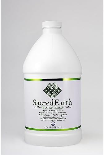 Sacred Earth Organic Massage Oil - half gallon by Sacred Earth Botanicals
