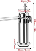 Barber Chair Replacement Hydraulic Pump - for Bar Beauty Salon Barber Hairdressing Adjustable Height，Weight Capacity 440 Lbs/200kg，Replacement Part for Most Standard Styling Chairs，Easy to Use