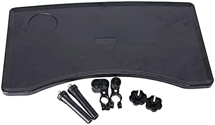 Wheelchair Tray, Detachable Wheelchair Table Removable Adult,Mobility Accessory Attachment Cup Holder Durable, Wheelchair Accessories,Fits Wheelchair Arms of 16" - 20", with Secure Straps