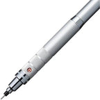 Uni Kuru Toga Roulette Model Auto Lead Rotation 0.5mm Mechanical Pencil, Silver Body (M510171P.26)