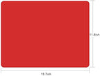 Silicone Placemats, Food-Grade Non-Slip Waterproof, Dining, Stain Resistant, Countertop Protector, Kitchen Counter Mat, Heat Resistant, Baking mat Dishwasher Safe (15.7x11.8Inch-4pack, Red)