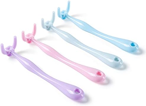 Colorful Design Dental Floss Handle 3 Counts for Adults and Kids Teeth Cleaning Interdental Brush Unflavored Floss Picks floas Holder Reusable Flosser