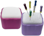 2 PCS Endo File Clean Stand, SENLIN DENTAL Quick and Efficient Cleaning High Temperature Resistance File Sponge Stand File Stand Endo Holder Box (Without Tools)