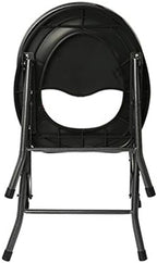 Pregnant Bath Stool Medical Foldable Commode Chair with Backrest - Mobile Toilet Bath Chair - Suitable for Pregnant Women Disabled Elderly - Squat Pit Change Sitting Stool with Bucket/Lid