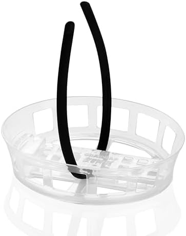 Grad Cap Remix - The ORIGINAL Graduation Cap Headband - Keep Your Natural Hair on Grad Day and Secure Your Cap - Black and Clear Headband Included