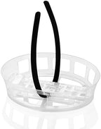 Grad Cap Remix - The ORIGINAL Graduation Cap Headband - Keep Your Natural Hair on Grad Day and Secure Your Cap - Black and Clear Headband Included