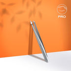 STALEKS PRO Professional Eyebrow Tweezers – Stainless Steel with Unique 2-in-1 Pointed Slant Tips for Shaping & Precise Hair Removal