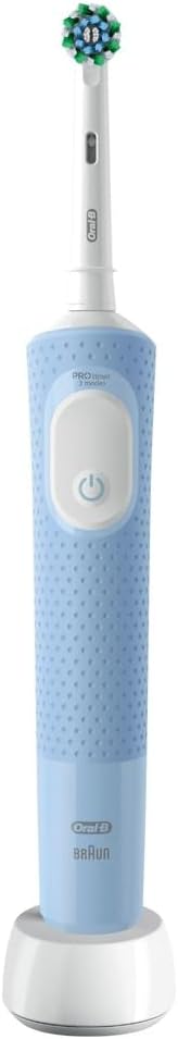 Oral-B Vitality Pro Brosse À Dents Électrique Bleue, 1 Brossette, Conçue Par Braun