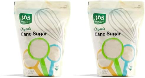 365 by Whole Foods Market, Organic Cane Sugar, 64 Ounce (Pack of 2)