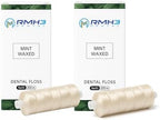 MC Mint Flavor Dental Floss Waxed Refill Spool, 200 yds (2 Packs)