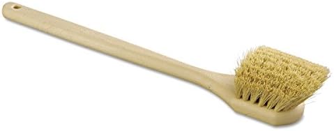 Boardwalk 4220 Utility Brush, Tampico Fill, 20 Long, Tan Handle