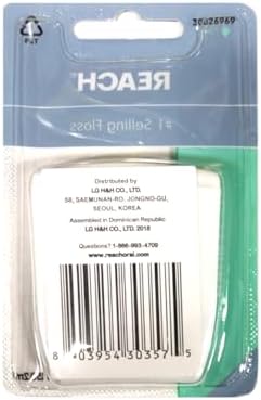 Reach Mint Waxed Dental Floss 50m (Pack of 2)